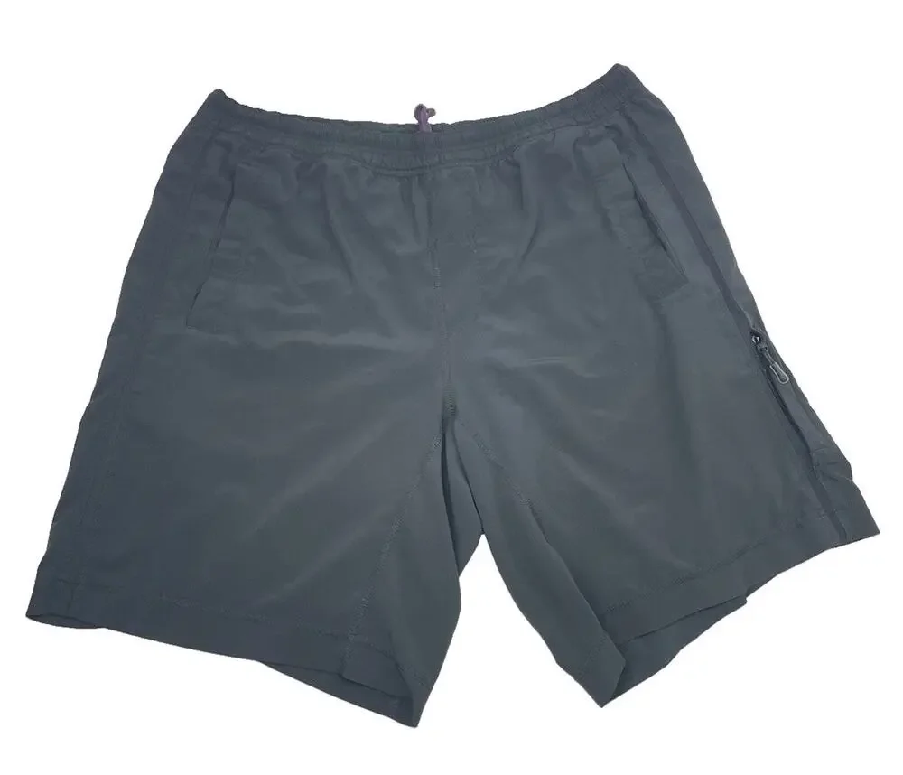 Lululemon Pace Breaker Shorts Men Large Black 9” Lined Stretch Active Gym